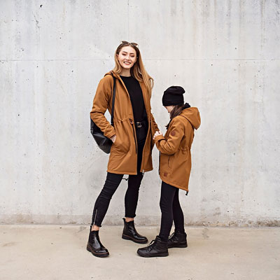 Elegantní softshell parka